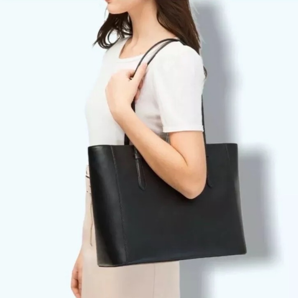 NWT Kate spade zip top tote schuyler black - Picture 5 of 15